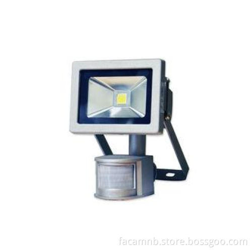Bridgelux COB PIR LED Flood Light , 10W IP65 Outdoor with D